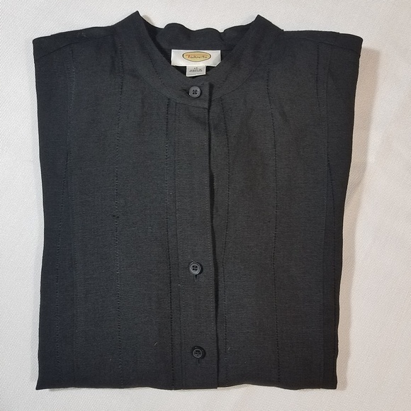 TALBOTS LINEN BUTTON DOWN SHIRT - Picture 3 of 4